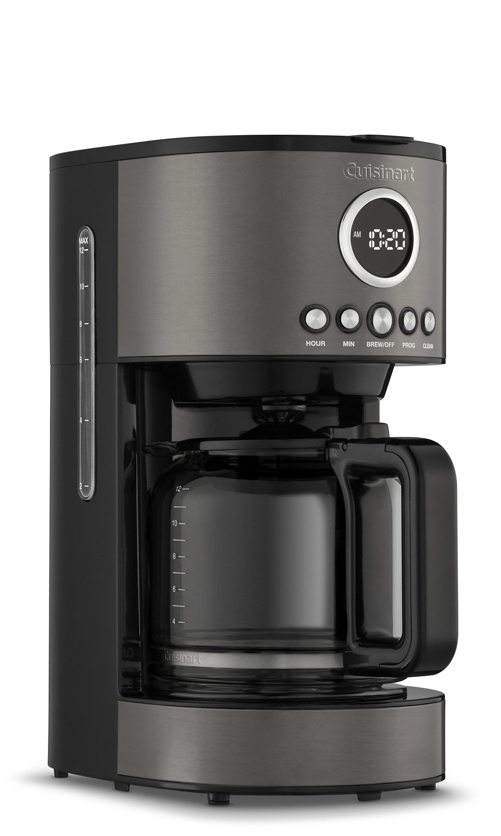 Stainless Steel Black 12 Cup Coffeemaker A48905
