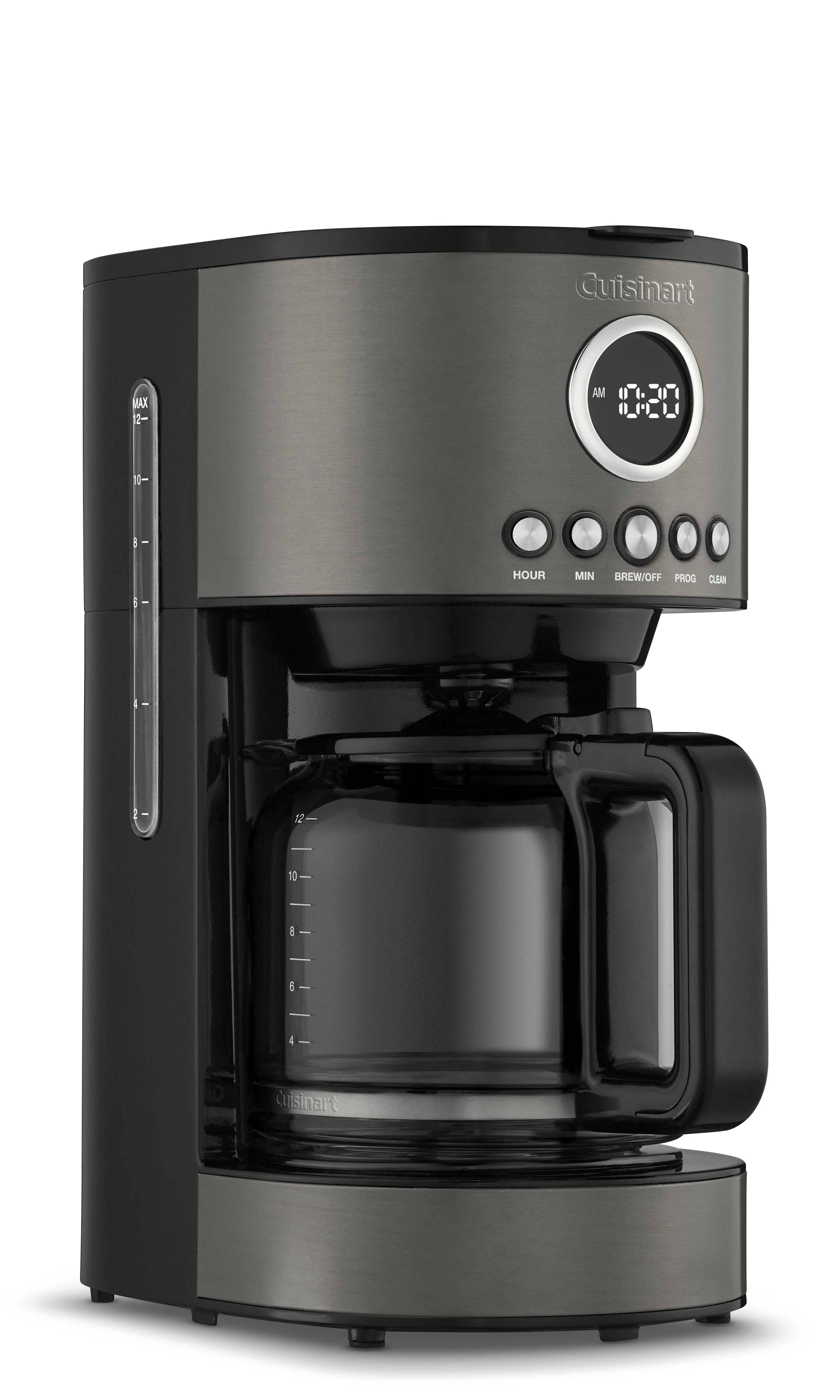 Stainless Steel Black 12 Cup Coffeemaker A48905