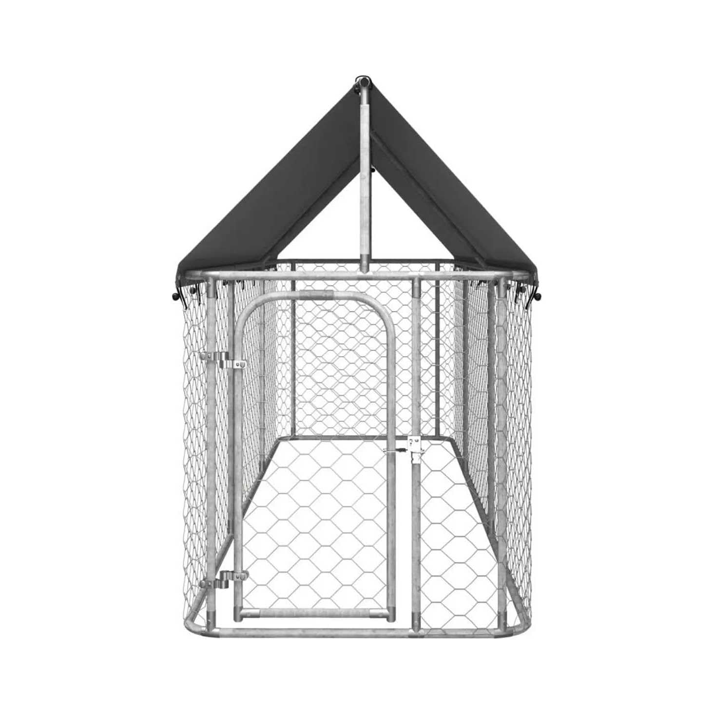 Outdoor Dog Kennel with Roof R15834