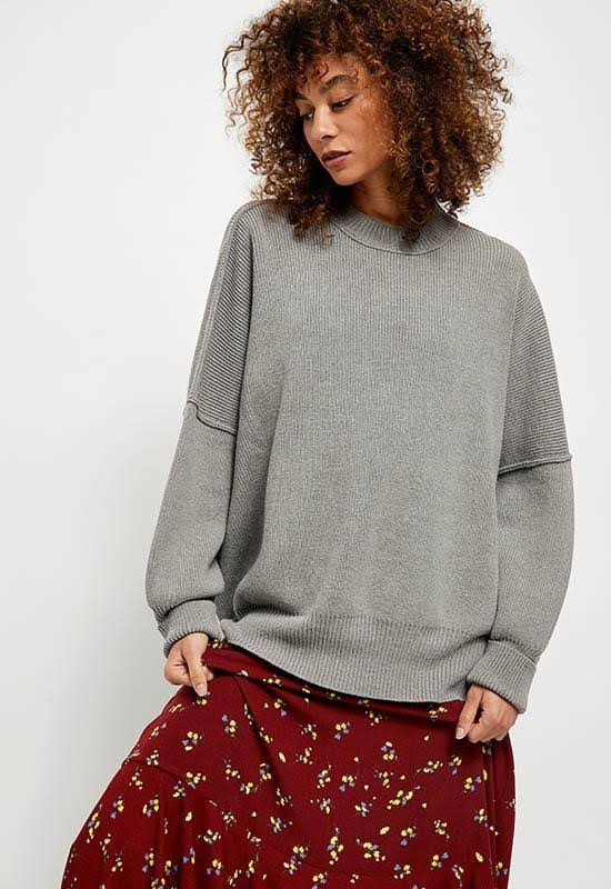 Heather Grey Tunic V80043