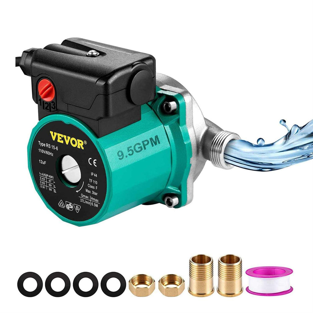 93W 110V NPT 3/4 Brass Hot Water Circulating Pump Y12804