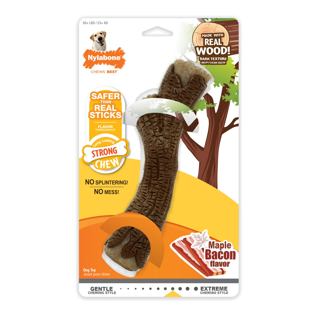 X-Large Real Wood Dog Toy W92780