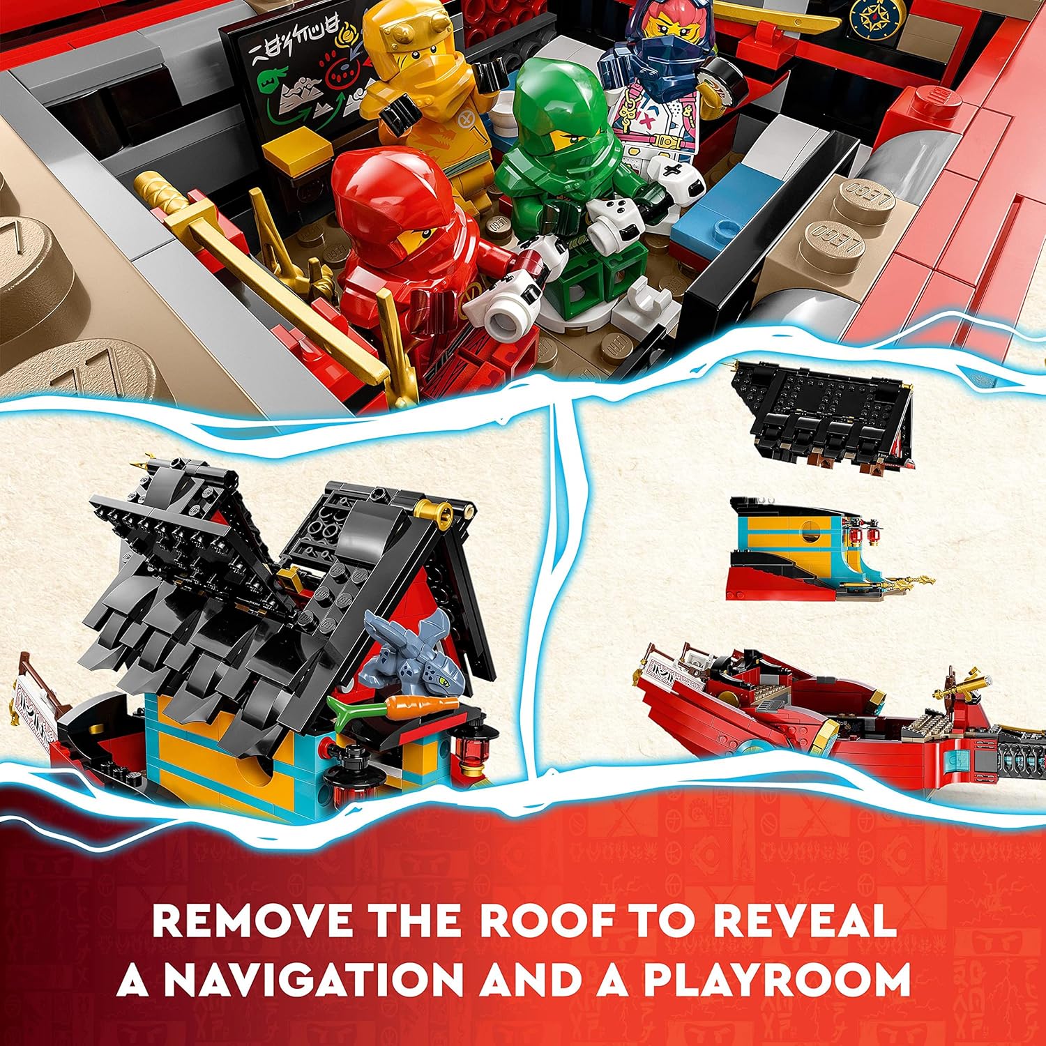 Aerial Battleship Bounty Toy Blocks C524543