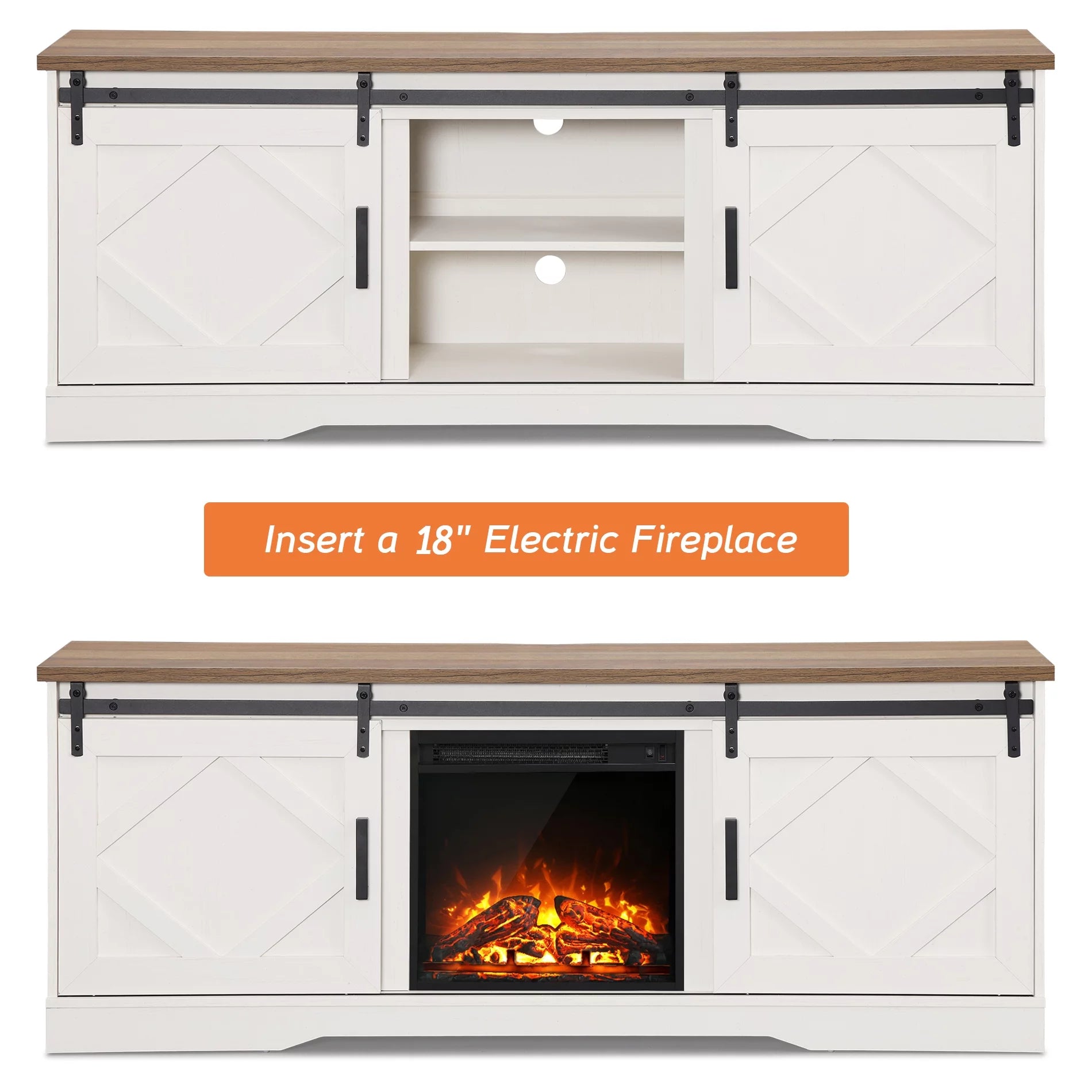 Brown TV Stand I1010