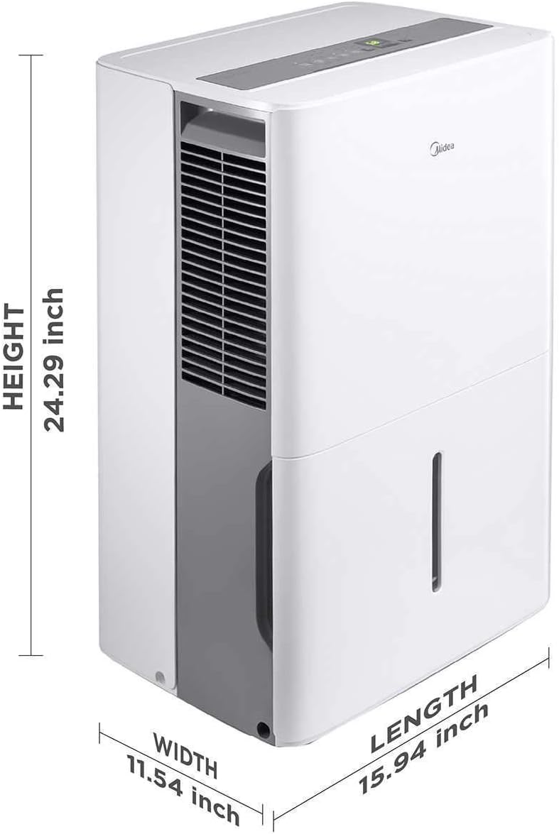 White 35 Pint Dehumidifier X203