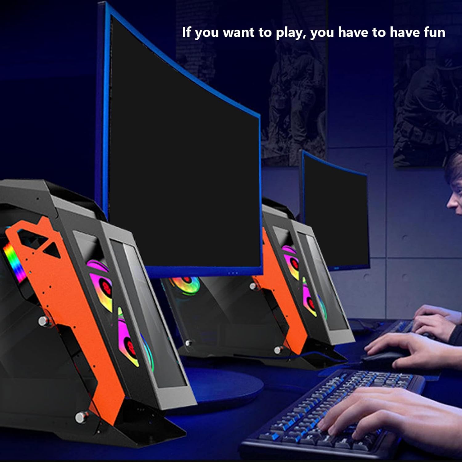 M-ATX PC Case with Tempered Glass M605490