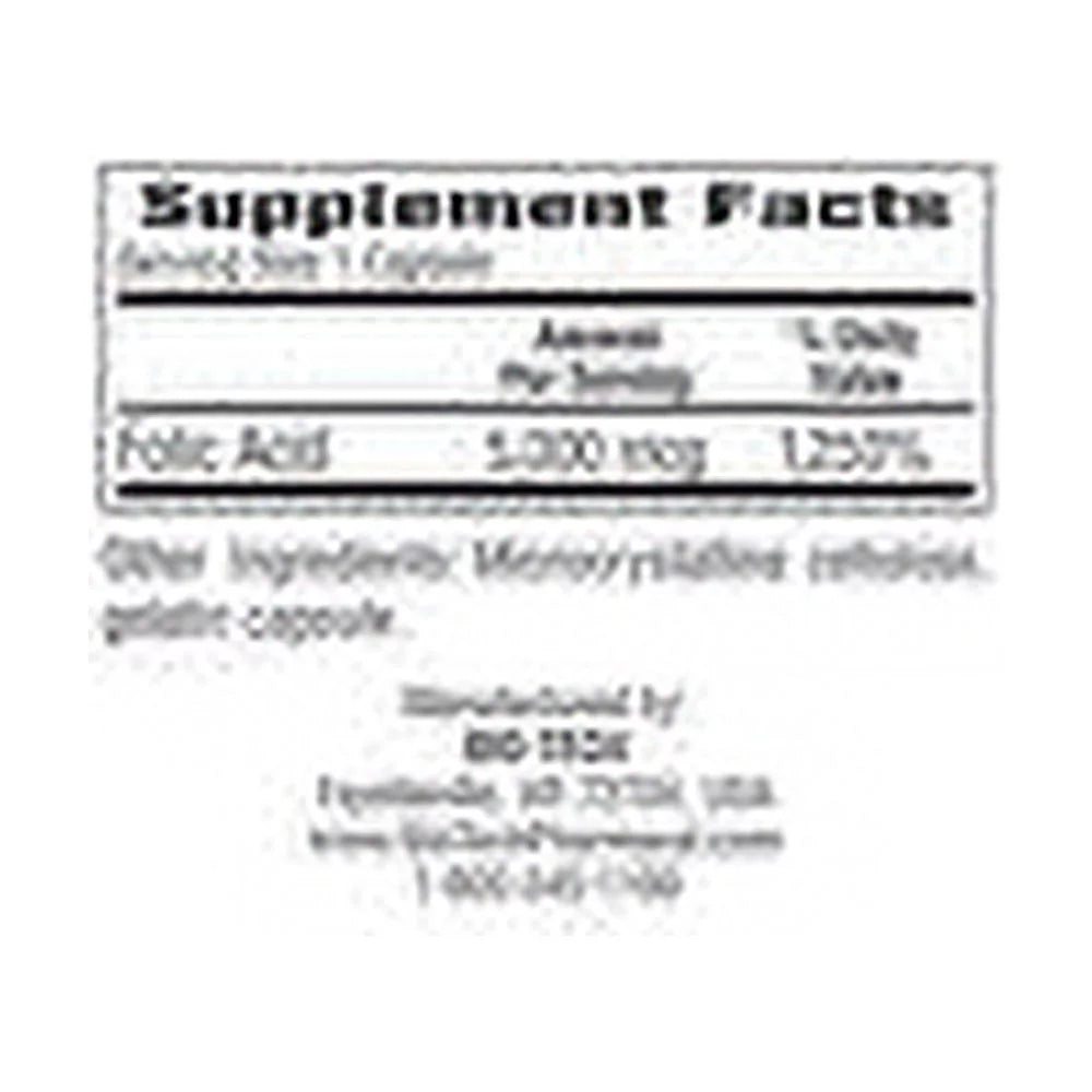 6 pack Folic Acid (5mg, 100 Count) T355222