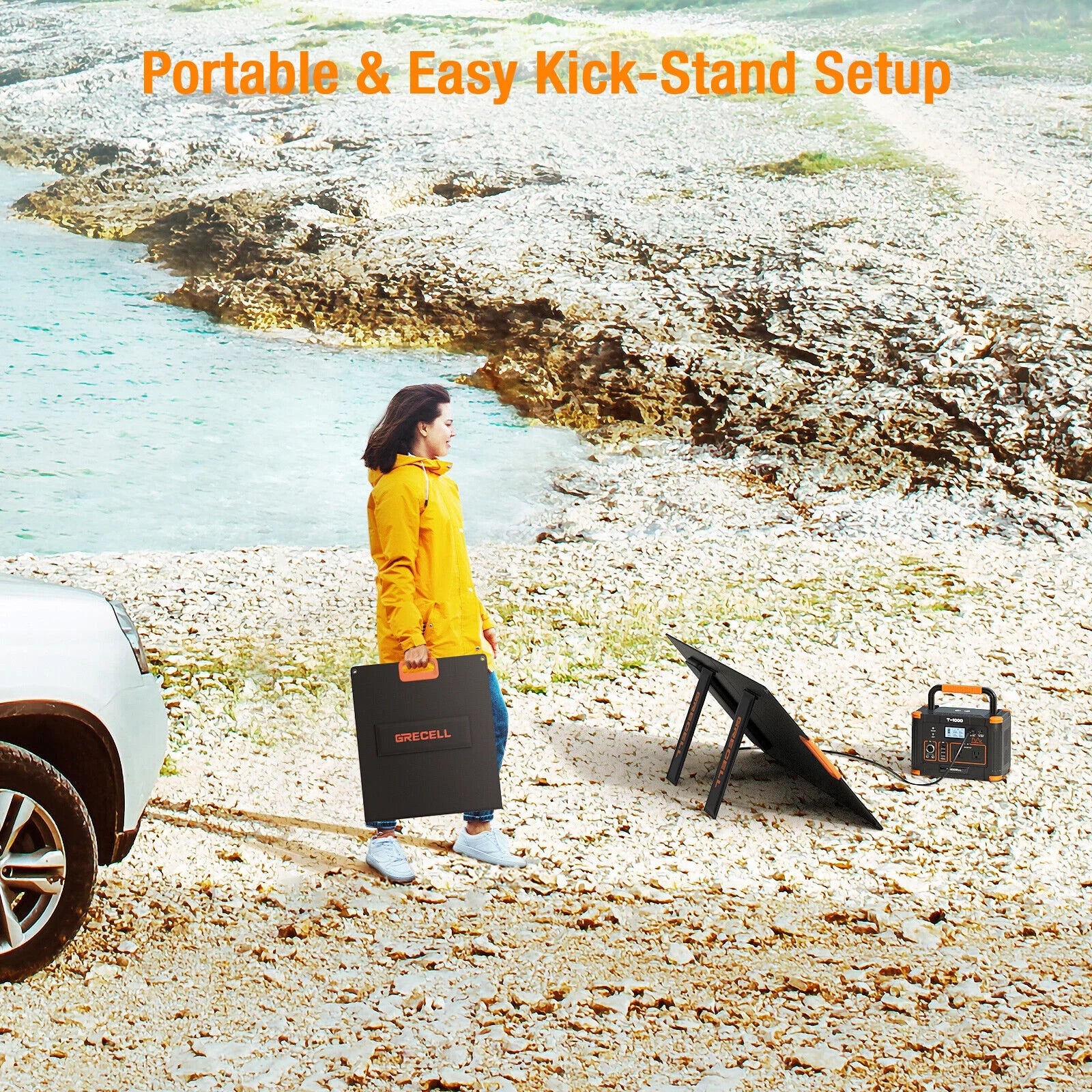 100W Portable Foldable Solar Panel A792066