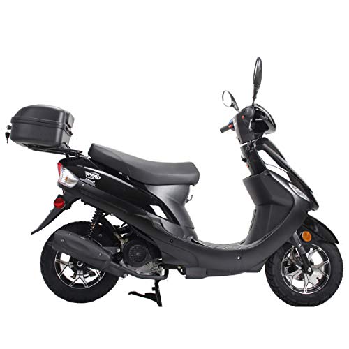 50cc Gas Moped with 10" Aluminum Wheels E2018
