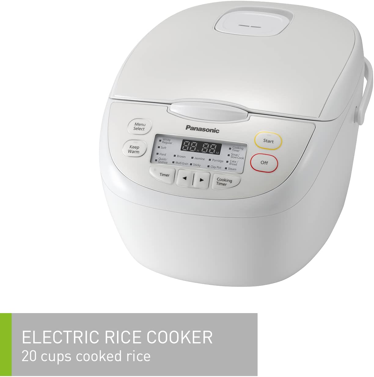 White 10 Cup Rice Cooker I761