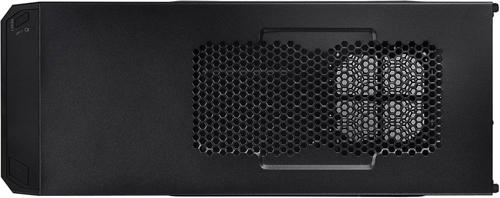 Black SPCC ATX Mid Tower Computer Chassis X208797