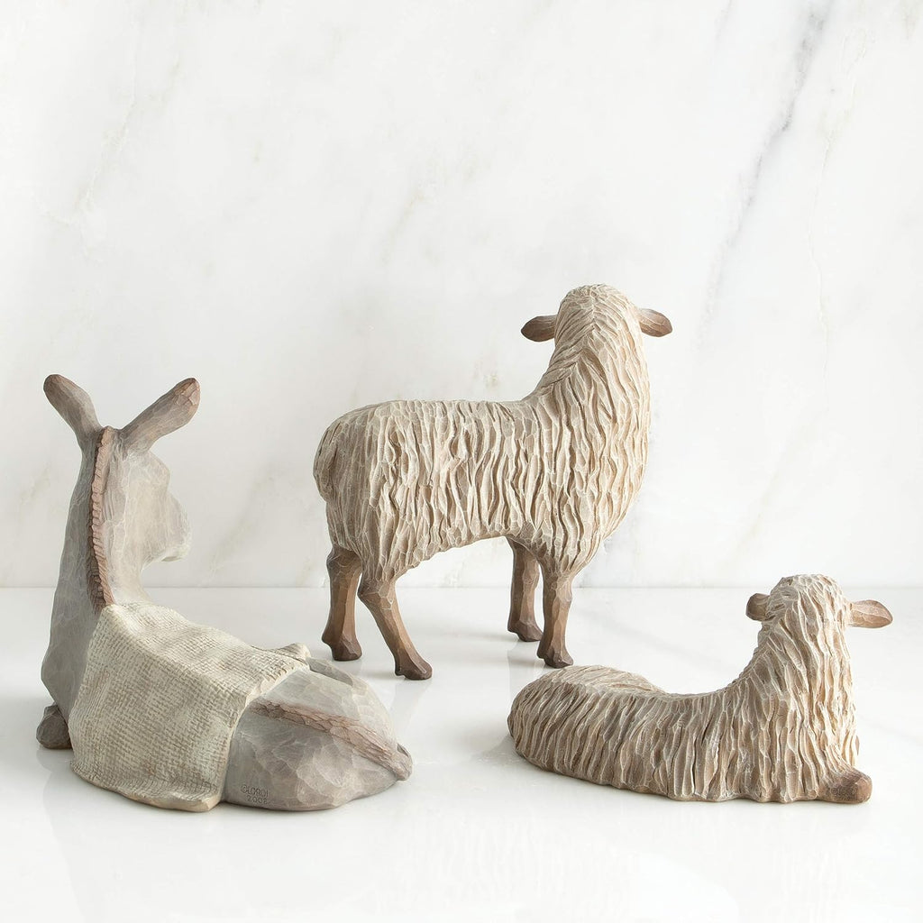 3-piece set hand-painted nativity figures P862811