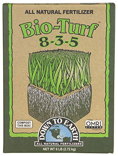 Organic Bio-Turf Lawn Fertilizer Mix 8-3-5, 6 lb K232