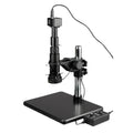 11X-80X Industrial Single Zoom Inspection Microscope with 5MP USB Digital Camera Q745