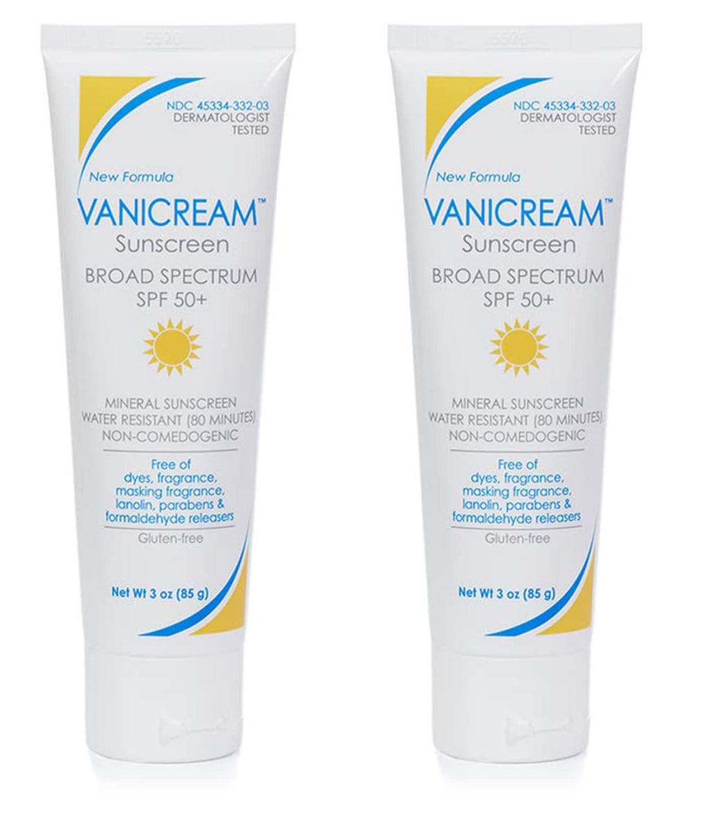 Sunscreen Broad Spectrum Spf 50+ 3 Ounce (Pack Of 2) O38840