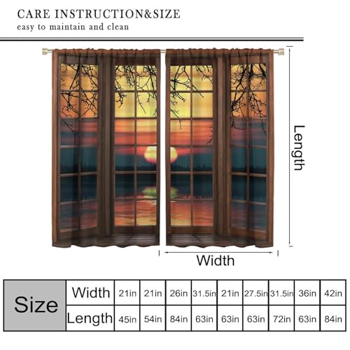 Blackout Curtain 42" W X 45" L I95221