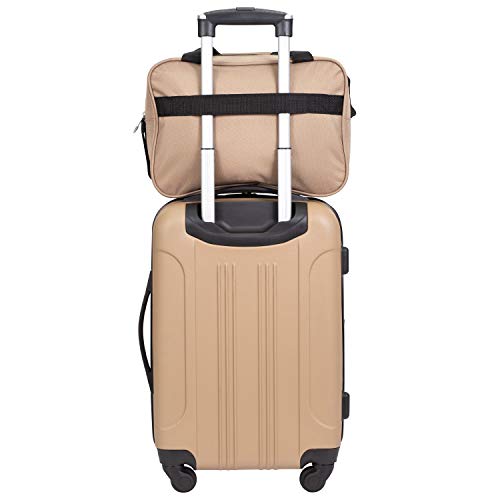 Black 4-Piece Hardside Luggage Set U866