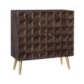2 Door Brown Cabinet O437073