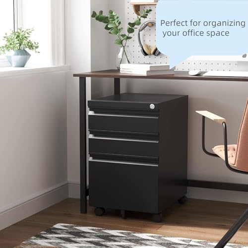 Black 71'H Metal Storage Cabinet with Adjustable Shelves Z850707