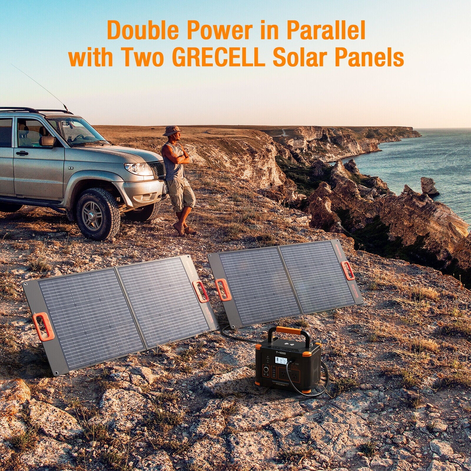 100W Portable Foldable Solar Panel A792066