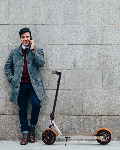 500W Peak Motor Folding Electric Scooter with Dual Suspension E8336