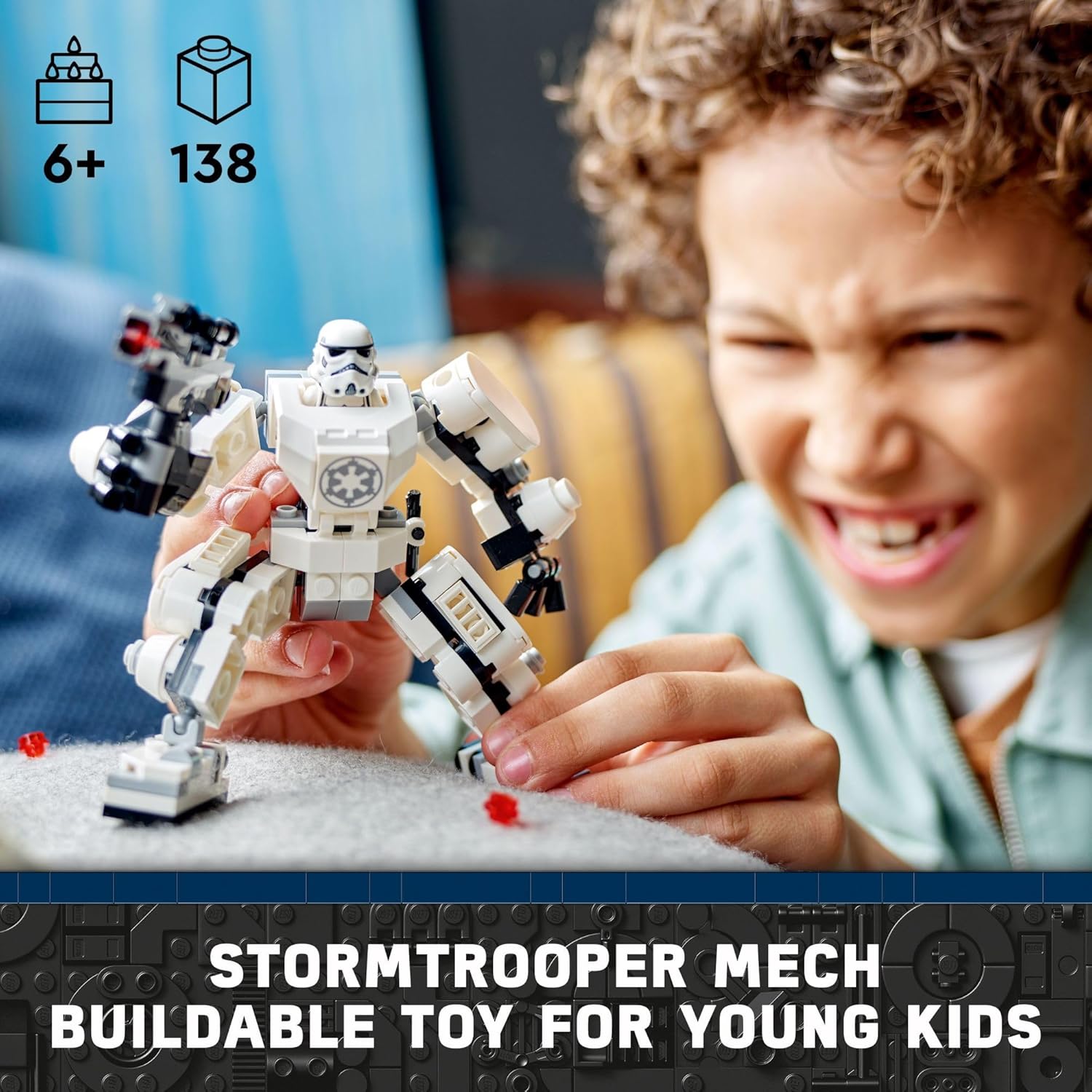 LEGO Star Wars Stormtrooper Mech 75370 Buildable Action Figure E208801