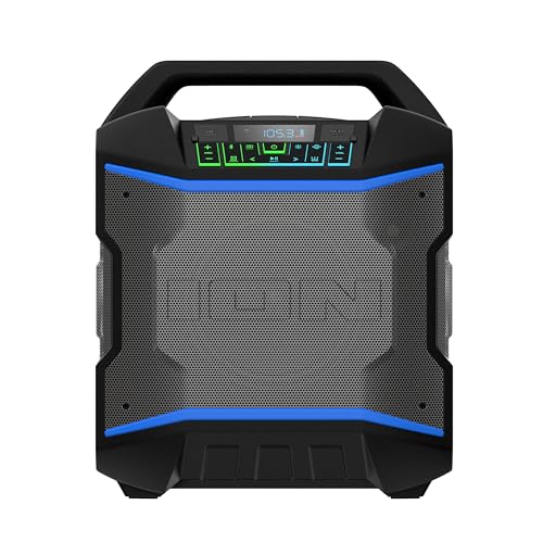 Portable Bluetooth Outdoor Party Speaker with 4 Speakers, Radio, USB Port, 120W S165425