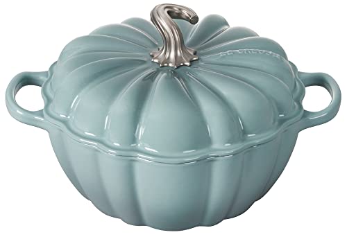 4 qt Enameled Cast Iron Pumpkin Cocotte Y7211