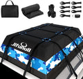 21 Cubic Feet Waterproof PVC Roof Rack Cargo Carrier with Anti-Slip Mat V645814