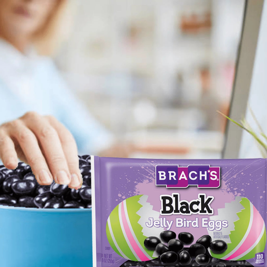 Black Jelly Beans Bundle, Two 9 Oz Bags L49784