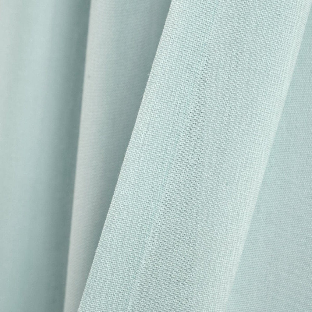Faux Linen Grommet Window Curtain Panel Set