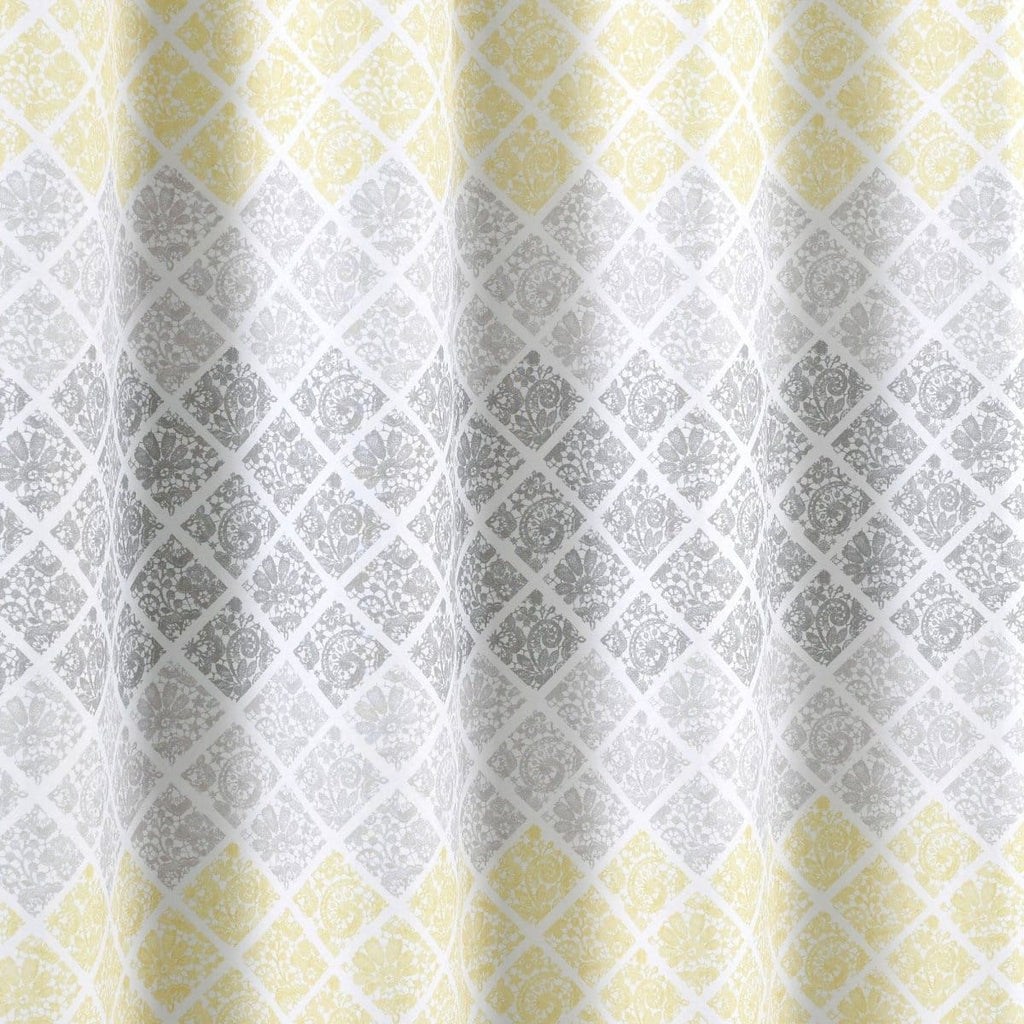 Medallion Ombre Window Curtain Panel Set