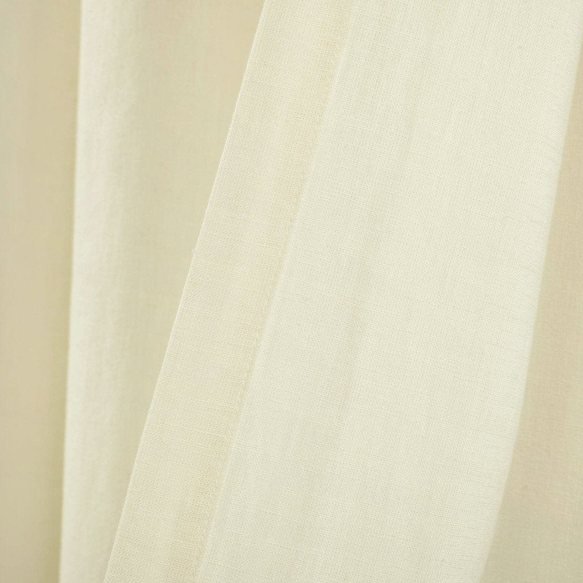 Belgian Flax Prewashed Linen Rich Cotton Blend Window Curtain Panel