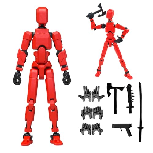 9 pcs 3D Printed Action Figure X41104
