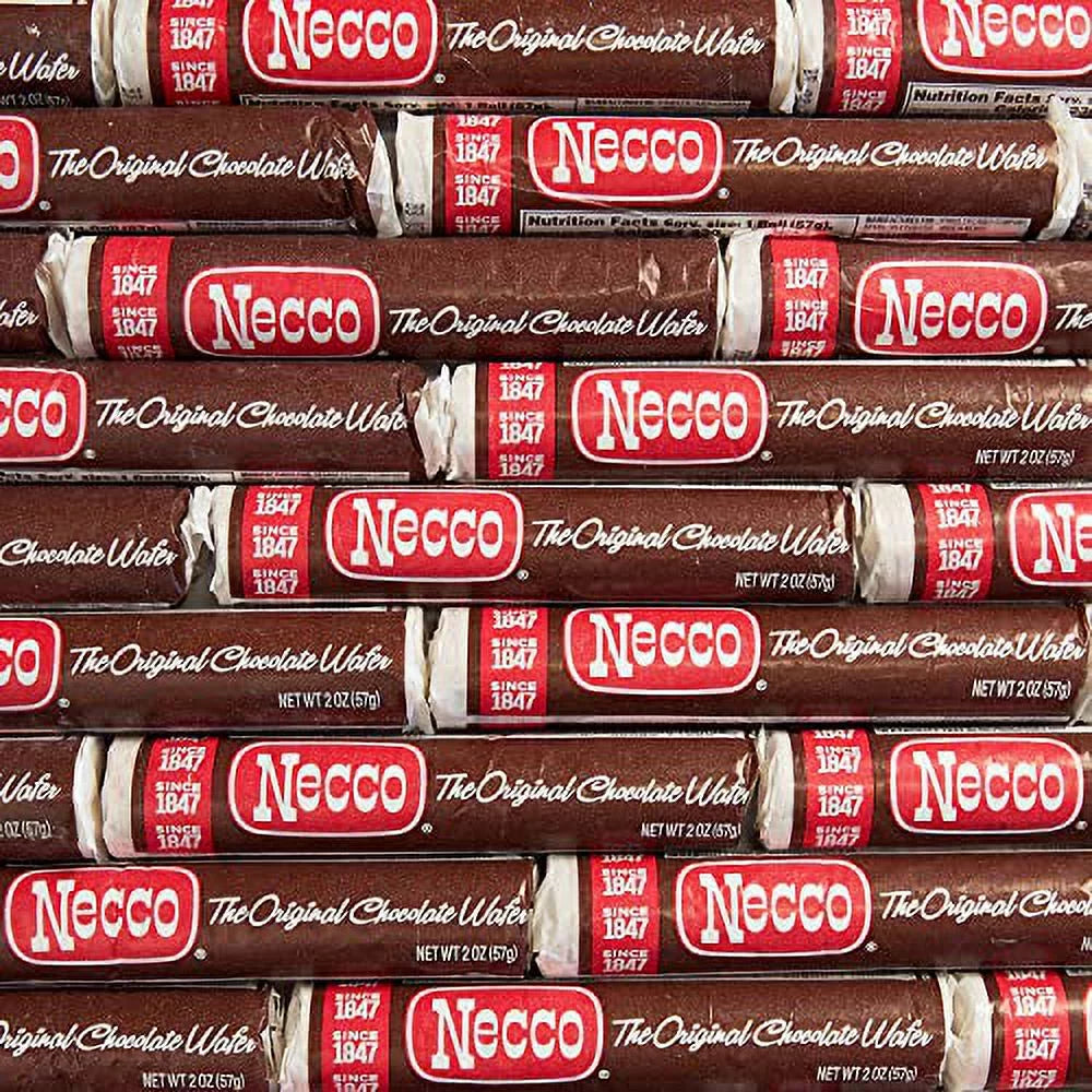 Chocolate Wafers Display Pack, 2-Ounce Rolls (Pack of 24) W25240