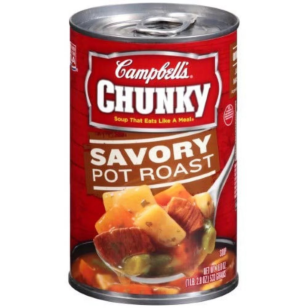 Savory Pot Roast Soup, 18.8 oz, Quantity of 3 U49731