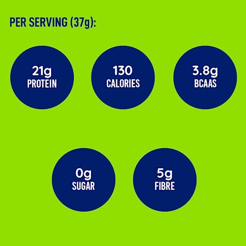 Organic Plant-Based Protein Powder, Natural Chocolate Flavor, 21g Protein, 1.58 Pound Tub A84000