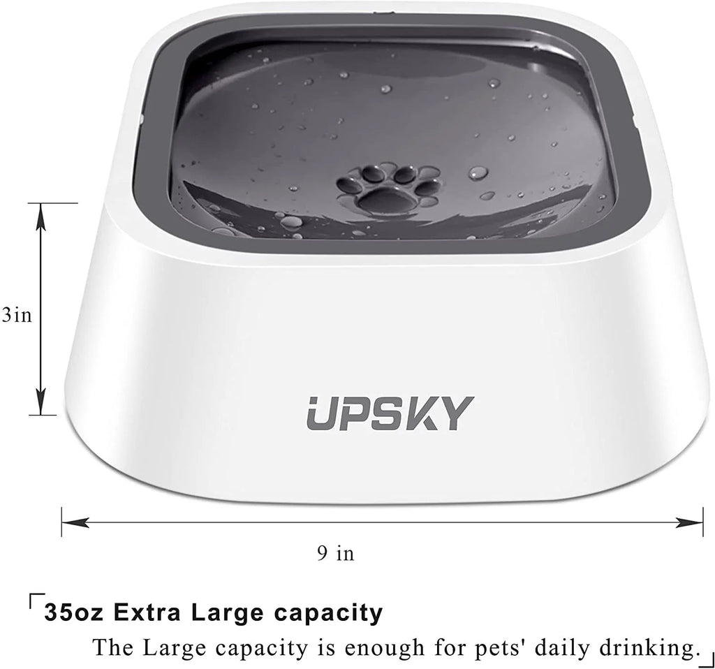 No Spill No Drip 35oz Pet Water Bowl Z985