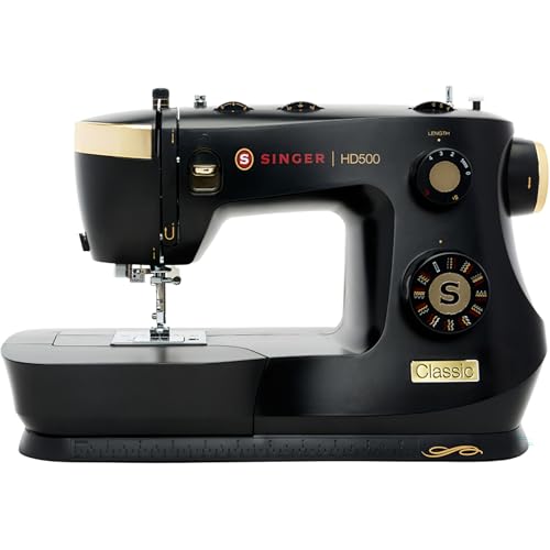 Heavy Duty 500 Classic Sewing Machine with Accessory Kit, 23 Built-In Stitches, Full Metal Frame P2167