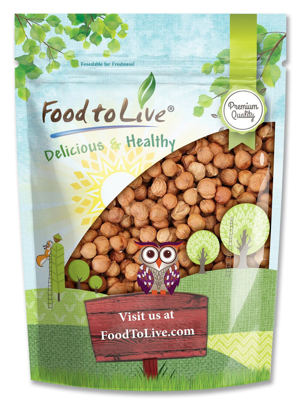 Raw Hazelnuts, 2 Pounds R261231