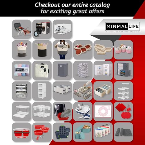 6 Pack Clear Plastic Stackable Shoe Boxes U88329