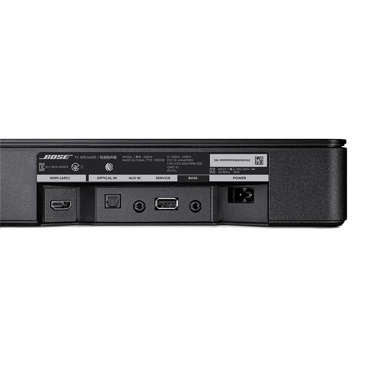 Black Wireless Bluetooth Soundbar Q767755