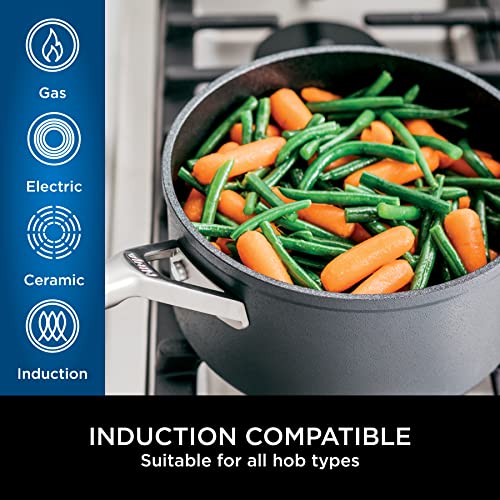 Hard Anodised Aluminium Non-Stick 24cm Frying Pan T246