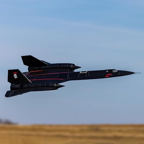 RC Airplane SR-71 Blackbird 40mm Twin EDF BNF Basic A818