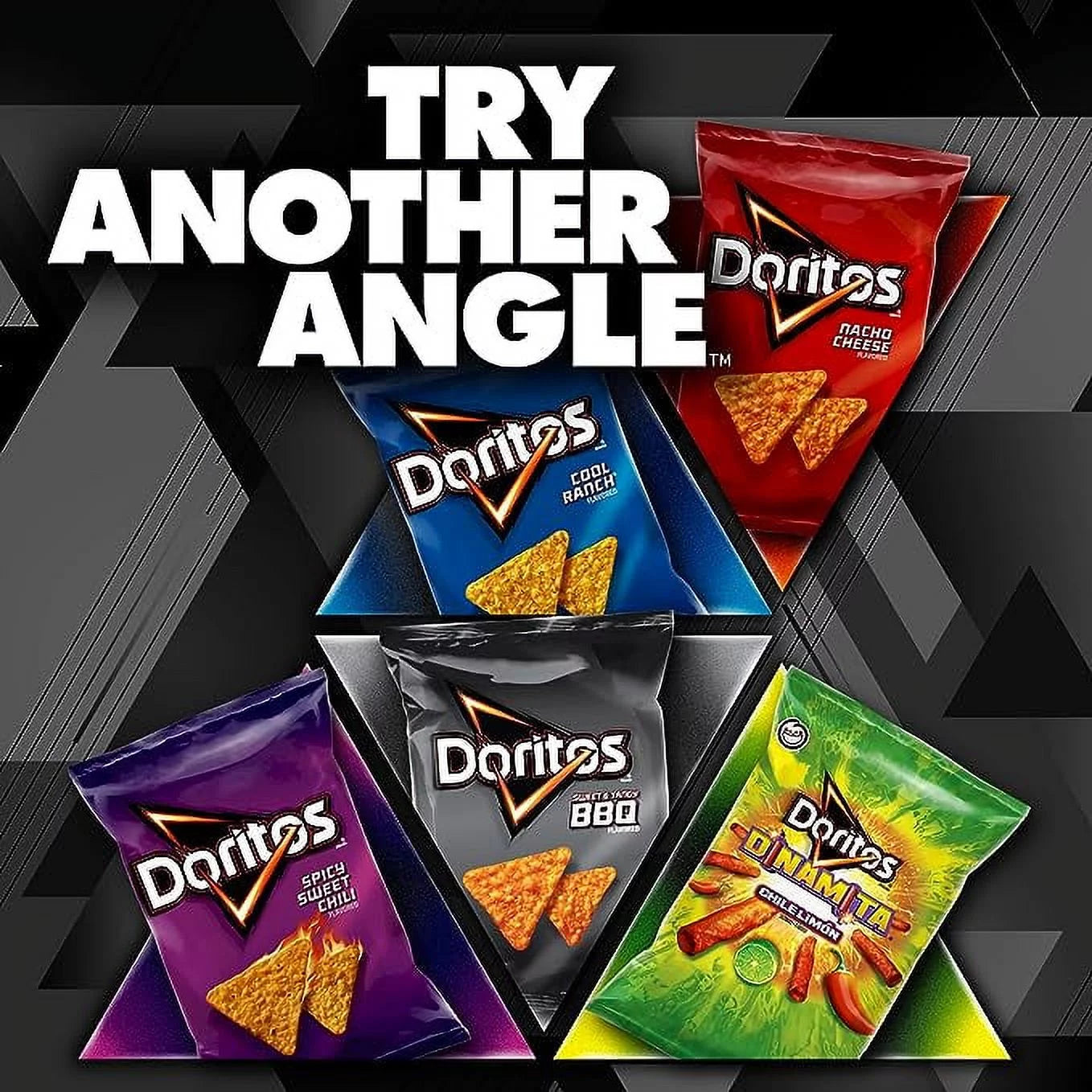 40 Count 1 oz Nacho Cheese Flavored Tortilla Chips B991282