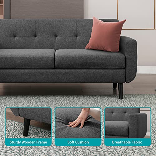 68" Upholstered 2 Seater Sofa O2589