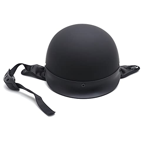 Matte Black Half Face Helmet J90097