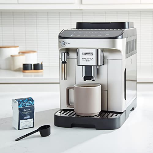 Fully Automatic Bean to Cup Espresso Cappuccino and Iced Coffee Maker, Black, Silver O785760