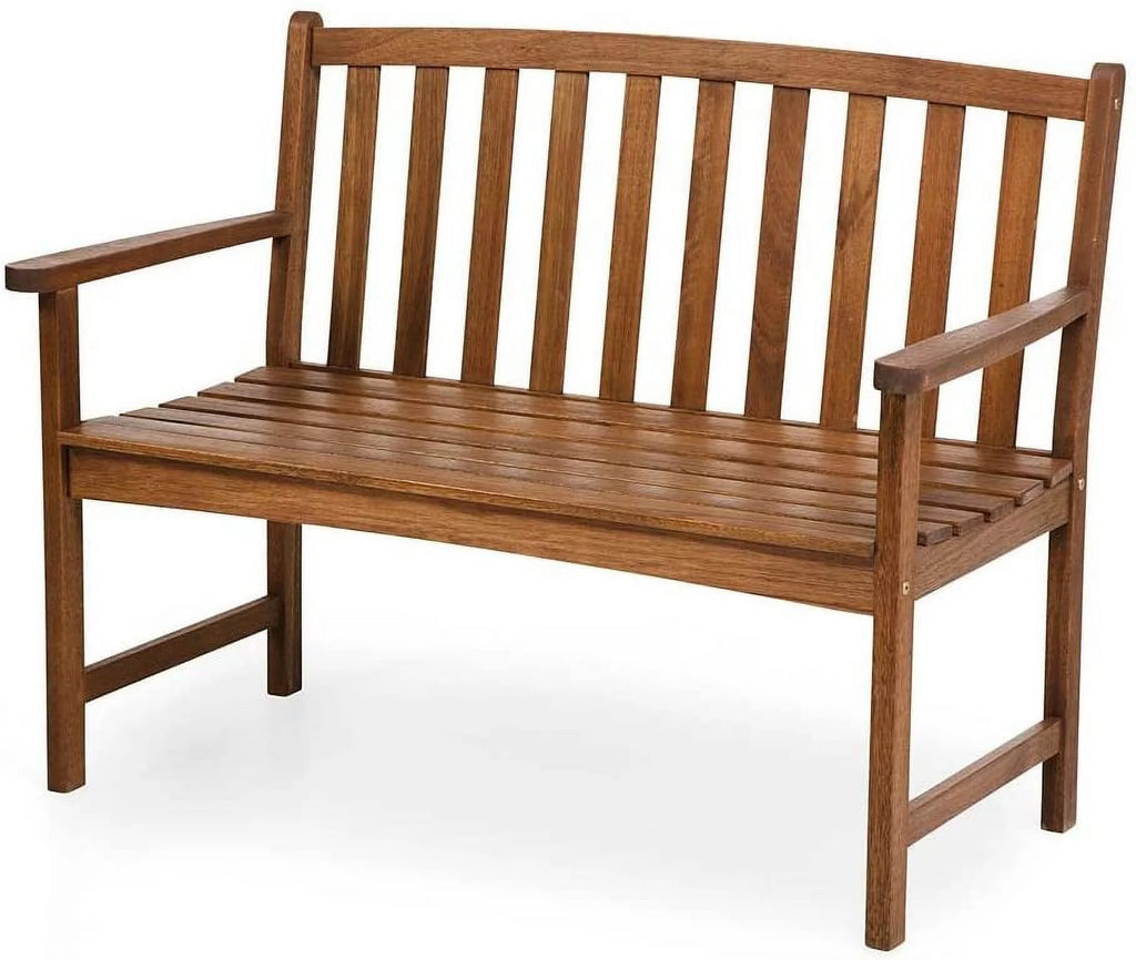 Natural Eucalyptus Wood Bench K601