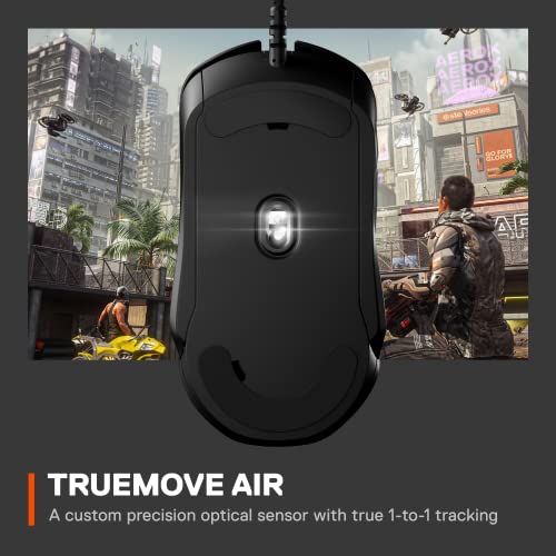 Black Gaming Mouse with 18,000 CPI Optical Sensor Z699